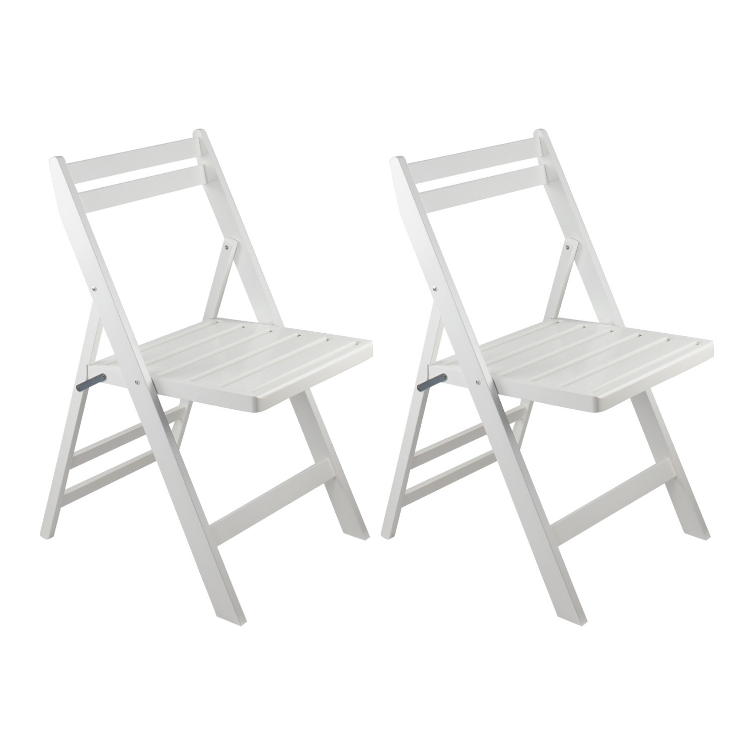 Pack 2 Sillas Plegables de Madera de Bambú Biano 46x44x78cm O91 Sillas y Sillones de Exterior 1